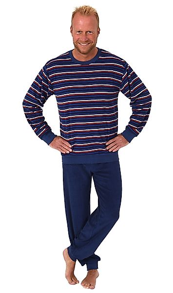 Normann Pyjama Herren Frottee Pyjama lang günstig online kaufen