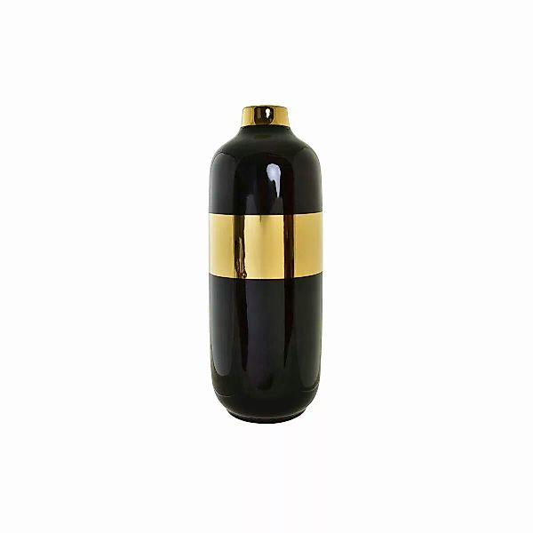 Vase Dkd Home Decor Porzellan Golden Zweifarbig Moderne (16 X 16 X 41 Cm) günstig online kaufen