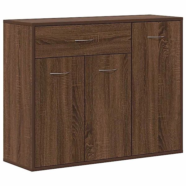 vidaXL Sideboard Braun Eichen-Optik 88x30x70 cm Holzwerkstoff 815368 günstig online kaufen