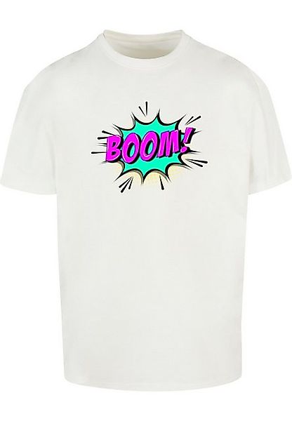 Merchcode T-Shirt Merchcode Herren BOOM Comic Heavy Oversized Tee (1-tlg) günstig online kaufen