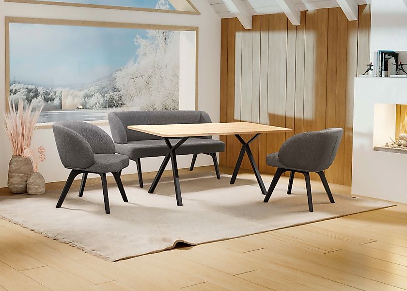 Home affaire Essgruppe "Aretha Esstischbank, Sitzgruppe, Küchenbank, Polste günstig online kaufen