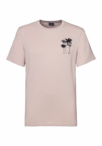 Beachtime T-Shirt "mit großem Rückenprint" Regular-Fit, mit Print vorn und günstig online kaufen