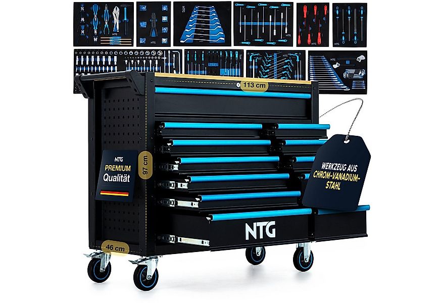 NTG Nutzfahrzeug Technik GmbH Werkzeugwagen Werkstattwagen XXL 471-tlg. mit günstig online kaufen