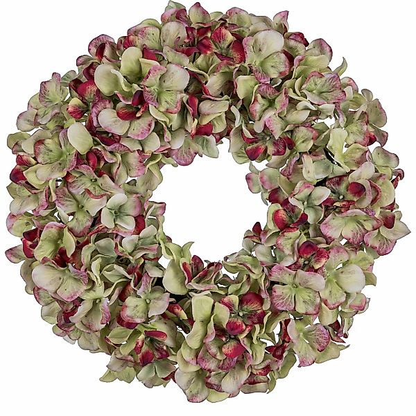 Creativ green Kunstkranz "Hortensienkranz" mit zahlreichen Blüten günstig online kaufen