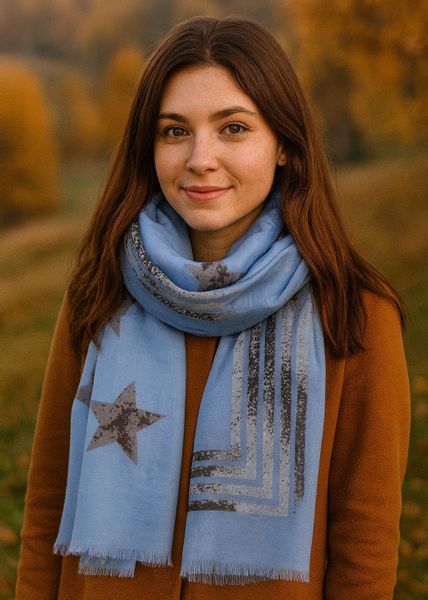 Faera Modeschal, Damen Schal Stars und günstig online kaufen