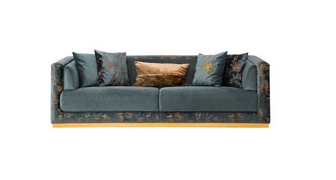 Xlmoebel Sofa Wohnzimmermöbel Set in luxuriösem Stil mit Textil-Sofagarnitu günstig online kaufen