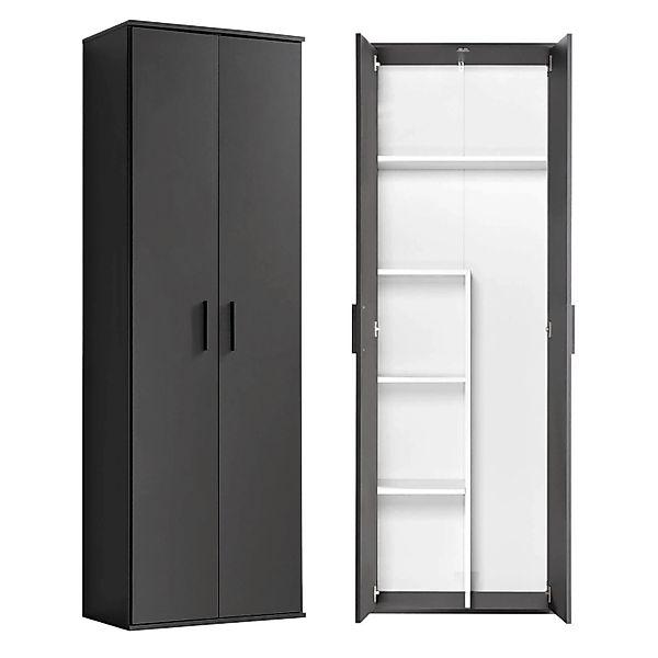 mokebo Mehrzweckschrank Der Lange (60x180 cm, mit Staubsaugerfach) Besensch günstig online kaufen