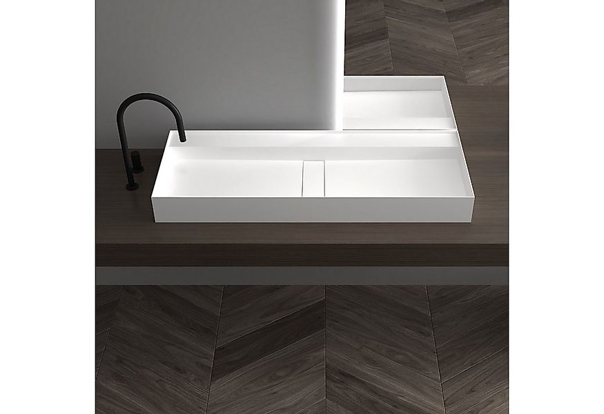 Bernstein Waschbecken TWG211, Mineralguss- Breite wählbar - Weiß matt günstig online kaufen