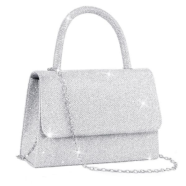 Coonoor Abendtasche Glitzernde Damen-Handtasche Elegante Schultertasche günstig online kaufen