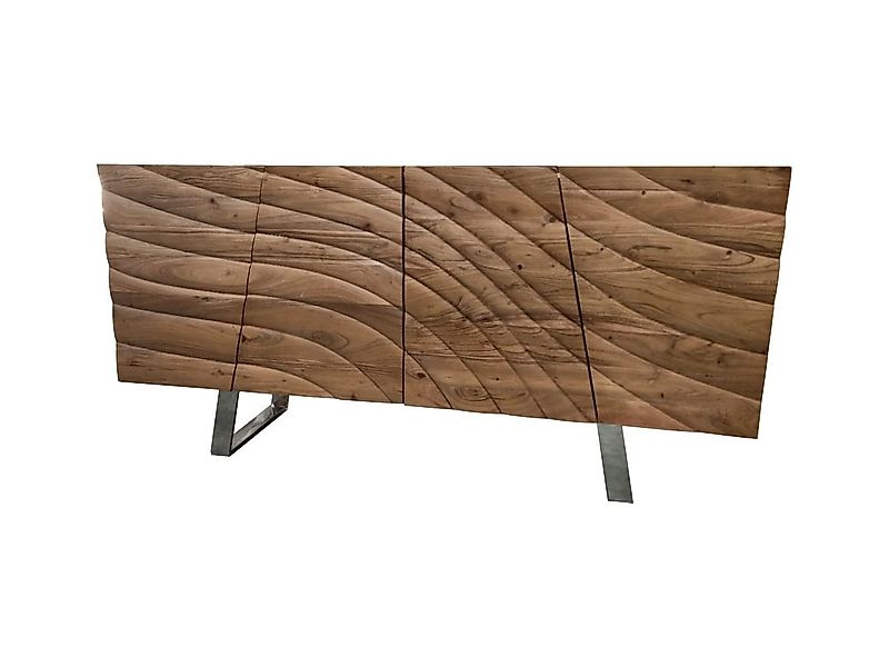 Sitheim-Europe Sideboard WAVES Massives Sideboard Akazienholz günstig online kaufen