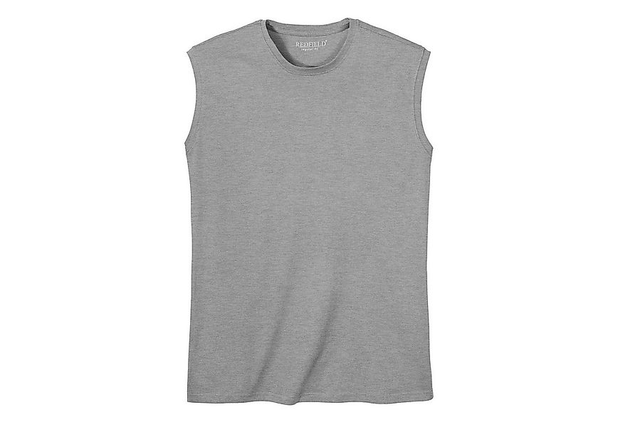redfield Muscleshirt Redfield Muskelshirt Übergröße grau melange Ray günstig online kaufen