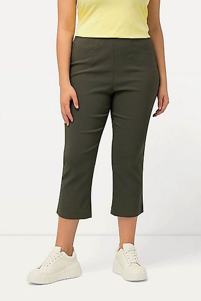 Ulla Popken Funktionshose Bengalinhose wadenlang Elastikbund Stretch günstig online kaufen