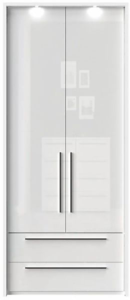 OTTO home Drehtürenschrank "Piano, inklusive Rahmen und Beleuchtung, soft-c günstig online kaufen