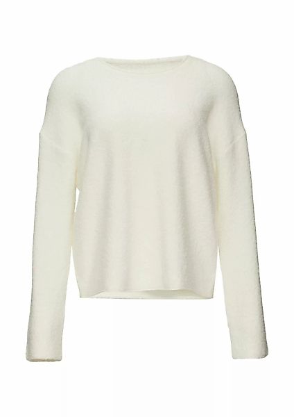 s.Oliver Strickpullover in Bouclé Optik günstig online kaufen
