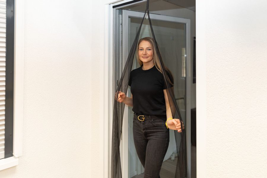 SCHELLENBERG Insektenschutz-Vorhang "Magnetvorhang für Balkontür und Terras günstig online kaufen