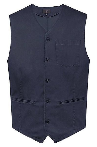 GREIFF Anzugweste Greiff CASUAL Herren Weste V-Ausschnitt Regular-Fit Marin günstig online kaufen