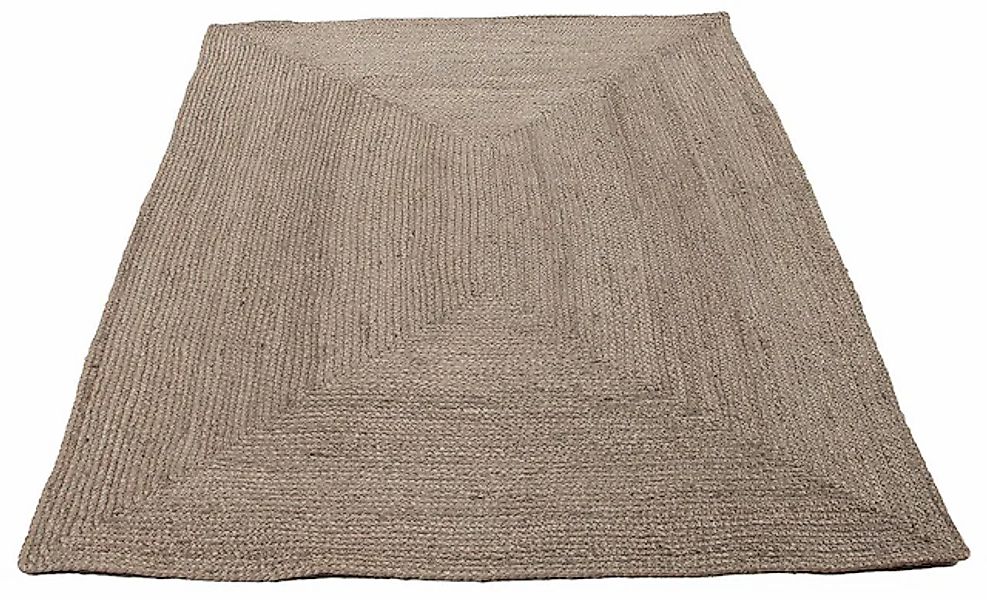 carpetfine Teppich »Nele Juteteppich Naturfaser«, rechteckig, 6 mm Höhe, ge günstig online kaufen