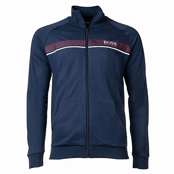 HUGO BOSS Herren Sweat-Jacke - Authentic Jacket Zip, Loungewear, Zipper Dun günstig online kaufen