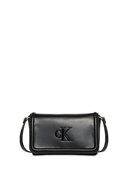 Calvin Klein Umhängetasche "RAISED CK FLAP CROSSBODY", Damen-Schultertasche günstig online kaufen