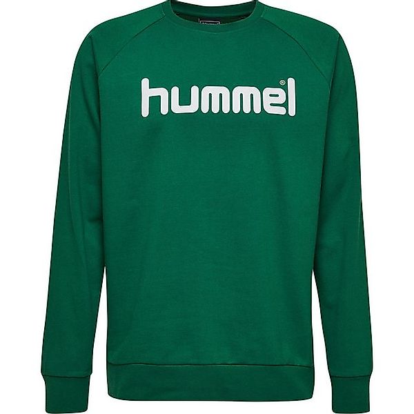 hummel Fleecepullover Hummel Herren Pullover Go Cotton Logo Sweatshirt 2035 günstig online kaufen