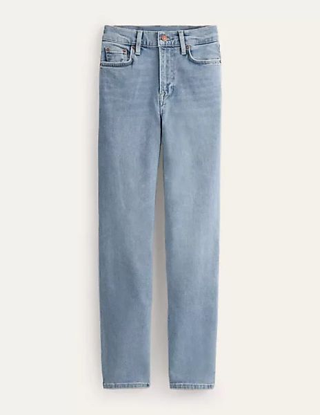 Mittelhohe Jeans mit schmalem Bein Damen Boden, Hell Vintage günstig online kaufen