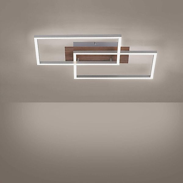 JUST LIGHT LED Deckenleuchte »IVEN«, 2 flammig, Leuchtmittel LED-Board   LE günstig online kaufen