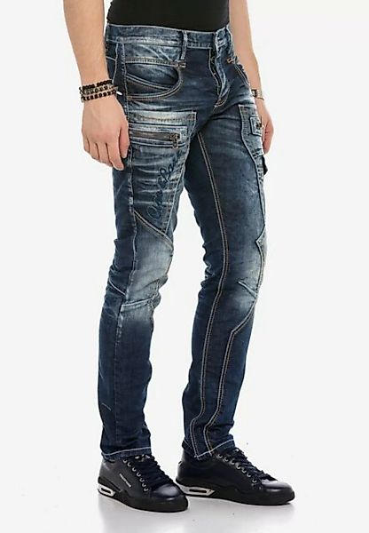 Cipo & Baxx Bequeme Jeans mit Kontrastnähten günstig online kaufen