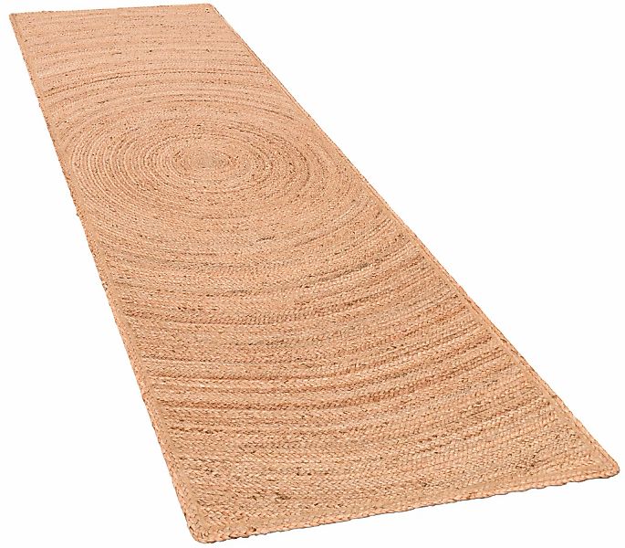 Paco Home Teppich "Skive 687" rechteckig 13 mm Höhe handgeflochten, Kreis M günstig online kaufen