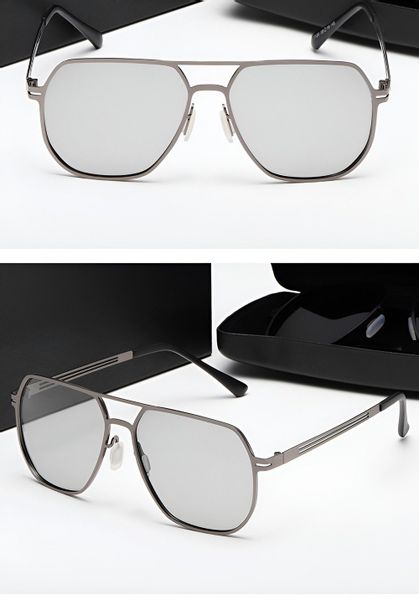 PACIEA Sonnenbrille Herren Metallrahmen UV Schutz günstig online kaufen