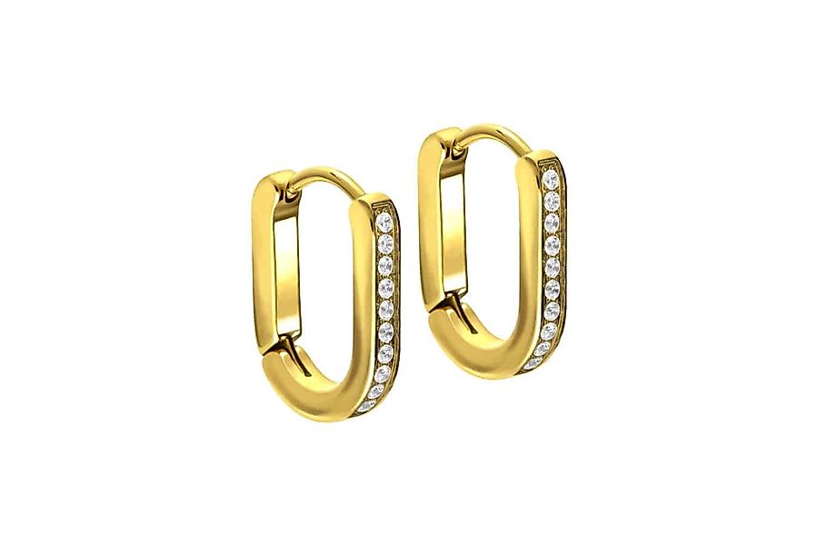 FILANGO Piercing-Set Chirurgenstahl Ohrclicker Creolen OVAL günstig online kaufen