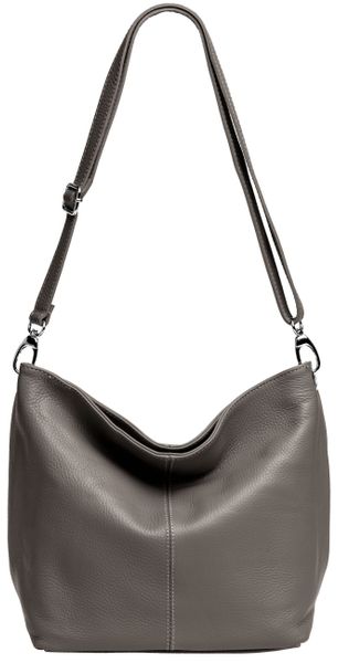 Caspar Schultertasche Klassische Damen Leder Handtasche günstig online kaufen