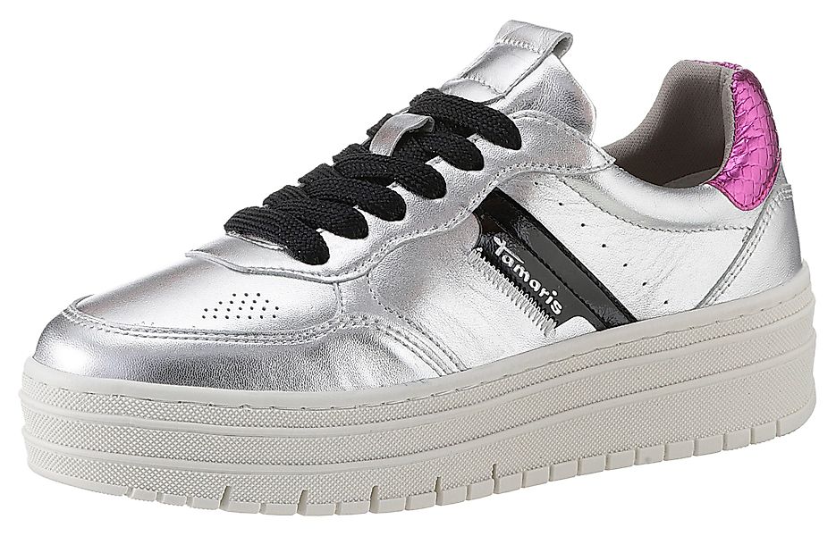 Tamaris Plateausneaker, Freitzeitschuh, Halbschuh, Schnürschuh mit günstig online kaufen