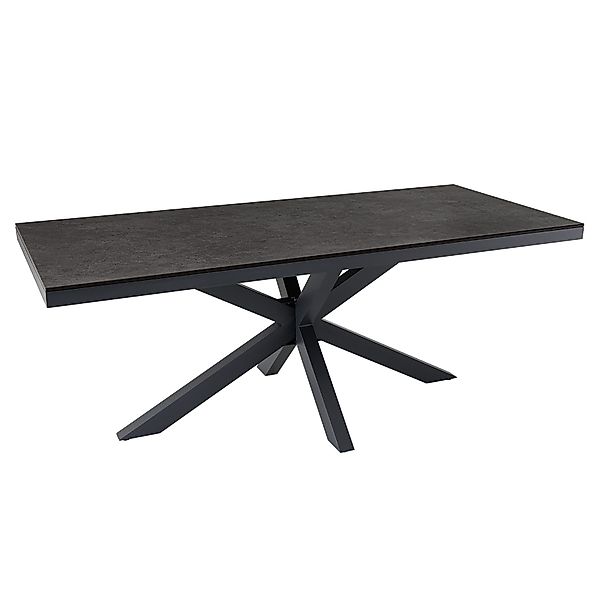 riess-ambiente Gartentisch GALAXIE 200cm anthrazit (Einzelartikel, günstig online kaufen