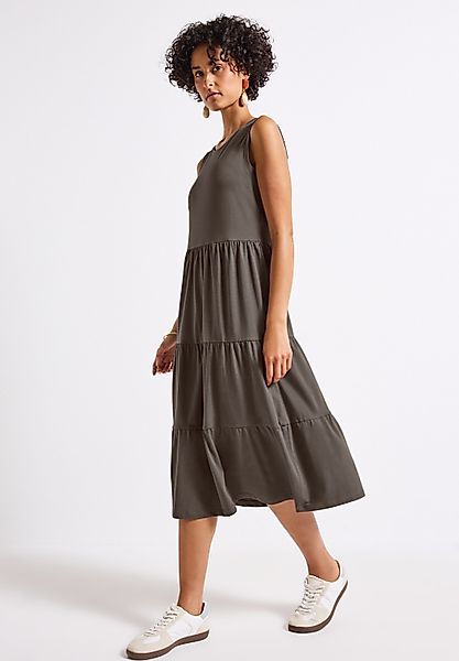 STREET ONE Jerseykleid, in Unifarbe günstig online kaufen