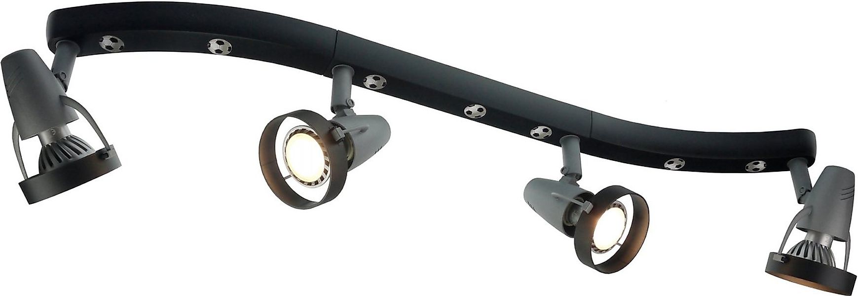 niermann Deckenleuchte Fußball, Kinderlampe, ohne Leuchtmittel, Strahlerlei günstig online kaufen