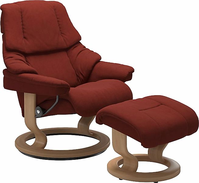 Stressless "Reno" Set, Relaxsessel mit Hocker, mit Hocker, mit Classic Base günstig online kaufen