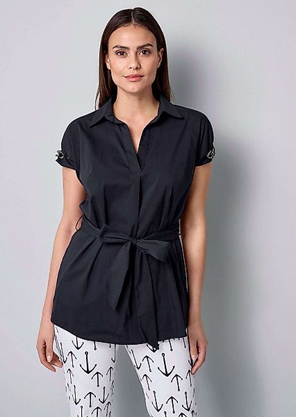 Alba Moda Schlupfbluse Longbluse mit Kettendetails günstig online kaufen