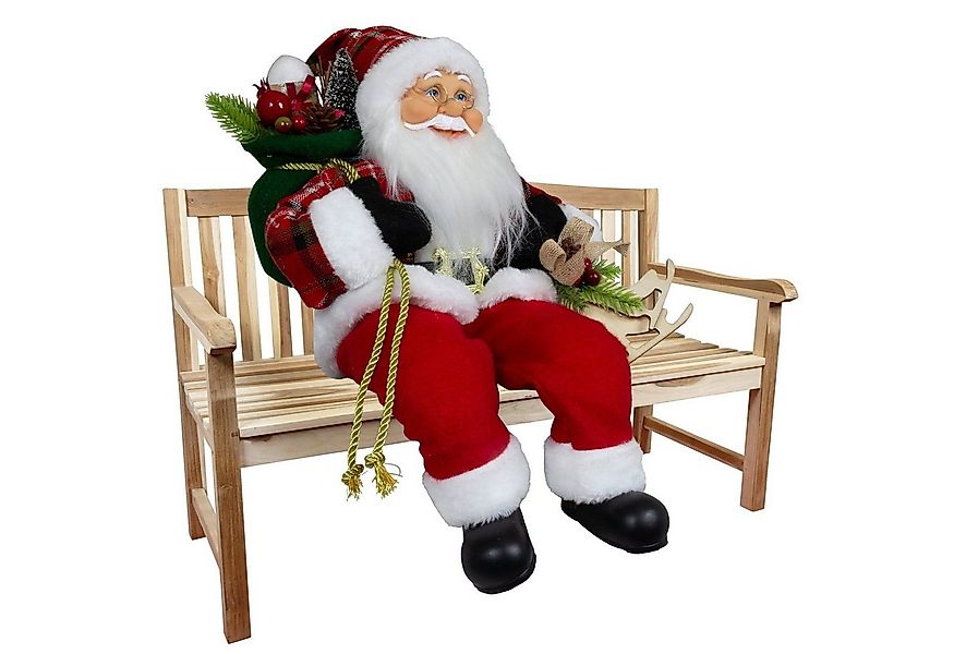 Christmas Paradise Weihnachtsmann Rasmus 45cm / 30cm, sitzend (Dekofigur ro günstig online kaufen
