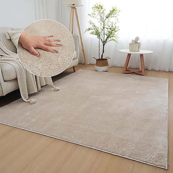 my home Teppich Cali, Kunstfellteppich, rechteckig, günstig online kaufen