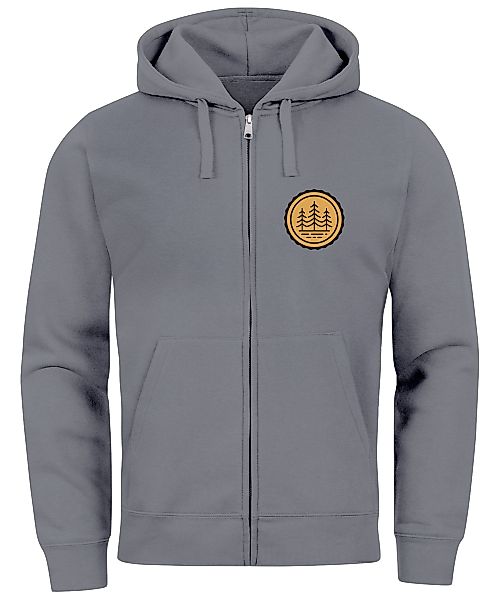 Neverless Sweatjacke Zip Hoodie Herren Outdoor günstig online kaufen