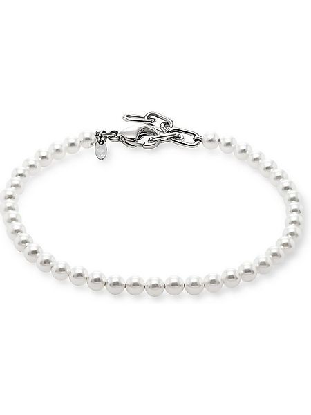 FAVS Armband FAVS Herren-Armband Edelstahl, Perle Muschelkern günstig online kaufen