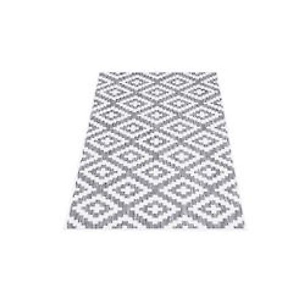 payé Teppich Sommer 61 Outdoor 100x200 cm Grau günstig online kaufen