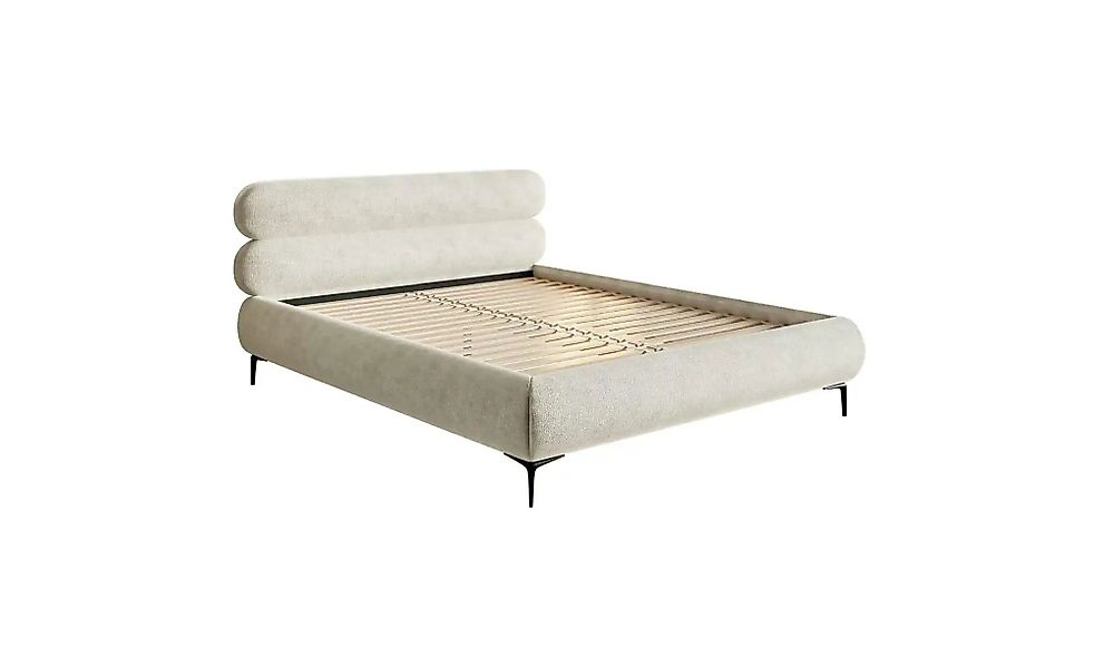 Selsey Polsterbett in Chenille Roule ¦ beige ¦ Maße (cm): B: 193 H: 96 Bett günstig online kaufen