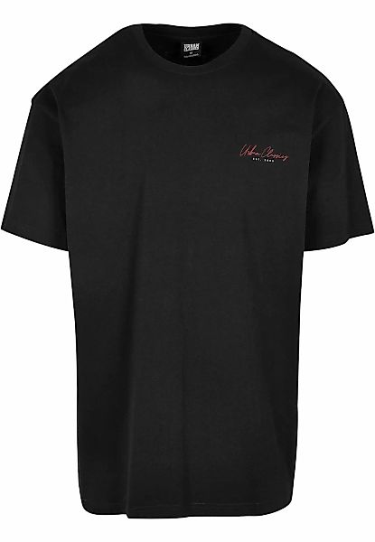 URBAN CLASSICS T-Shirt "Urban Classics Herren Small Scribt Logo Tee" günstig online kaufen