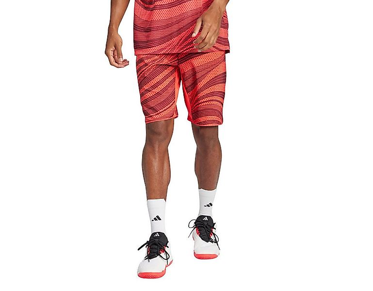 adidas Performance Shorts Tennishose Club Climacool Graphic 9in kurz rot He günstig online kaufen