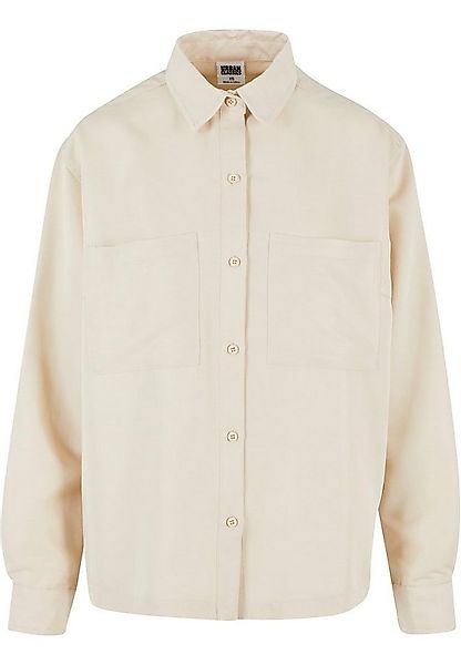URBAN CLASSICS Langarmhemd Urban Classics Damen Ladies Oversized Twill Shir günstig online kaufen