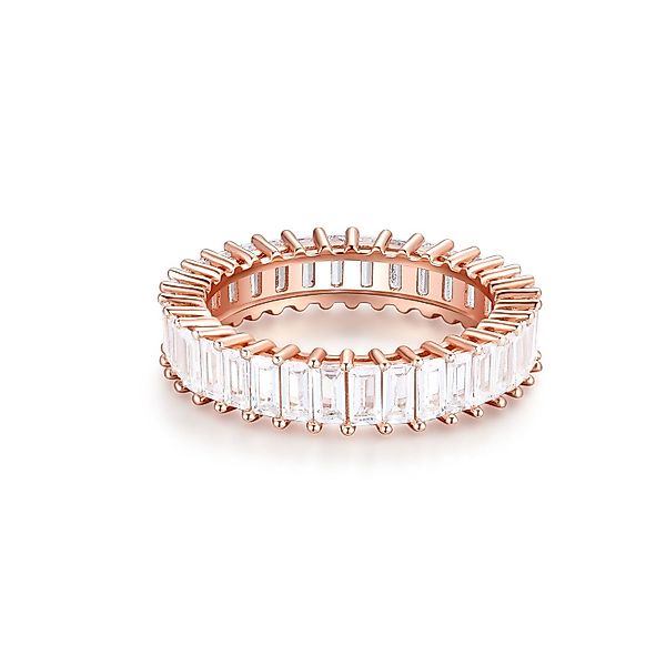 Lisandra Scott Silberring 18K Baguette-Eternity-Ring mit günstig online kaufen