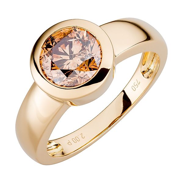 Orolino Fingerring Gold 750 mit natürlichem günstig online kaufen