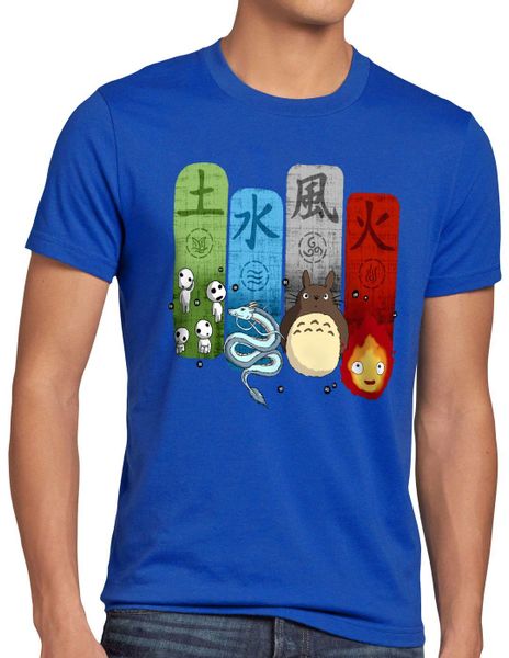 style3 T-Shirt Ghibli Family totoro mononoke günstig online kaufen