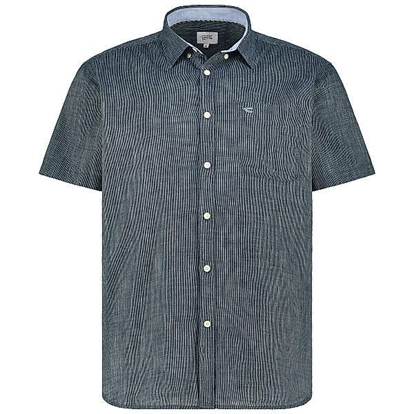 camel active Freizeithemd mit Streifen Farbe dunkelblau Größe: 3XL günstig online kaufen